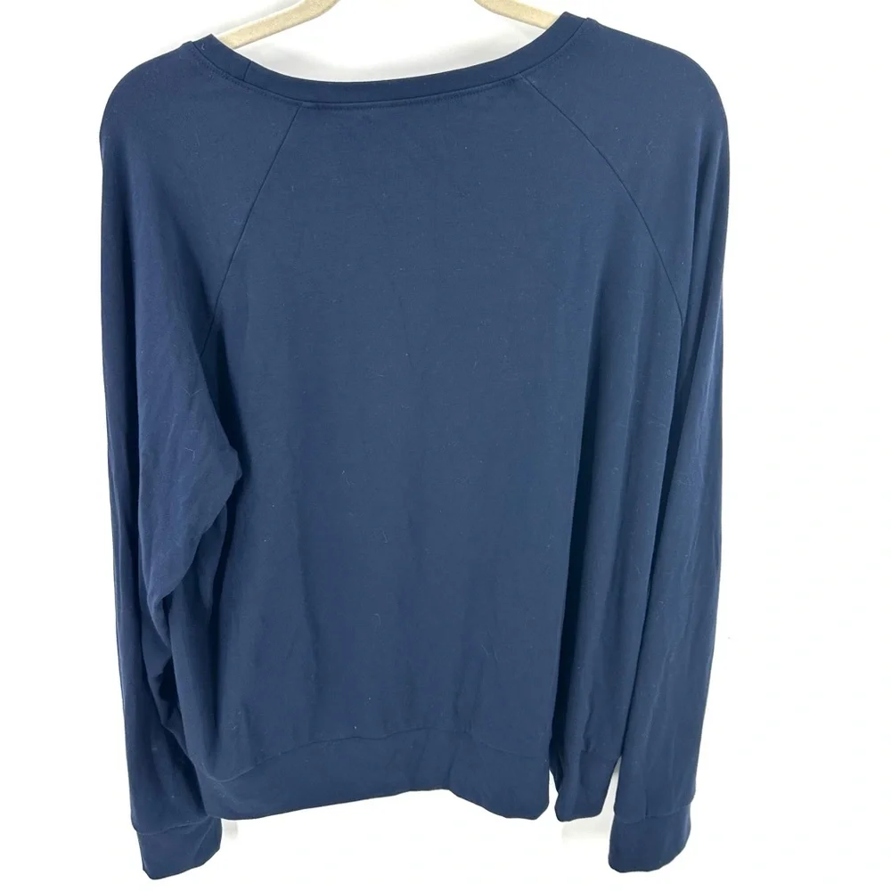 Cozy Earth Bamboo Sweatshirt Womens XL Soft Lounge Comfy Stretch Minimalist - Picture 3 of 9